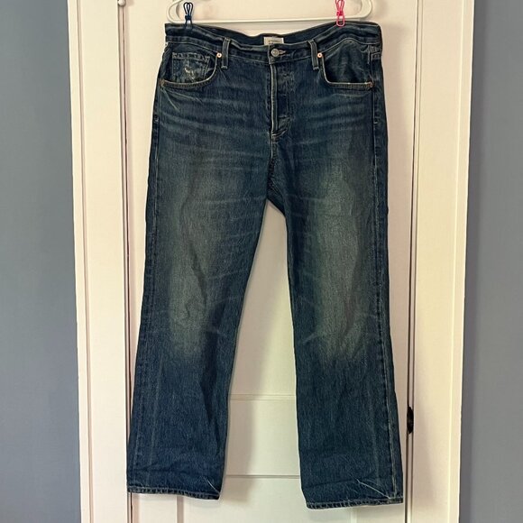 Citizens of Humanity premium vintage jeans size 28 button fly distressed - Picture 1 of 14